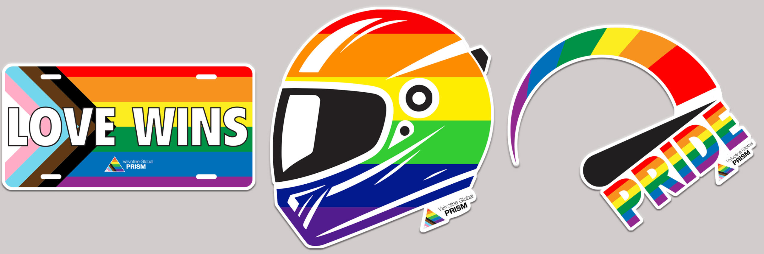 Valvoline Pride Stickers (2025)